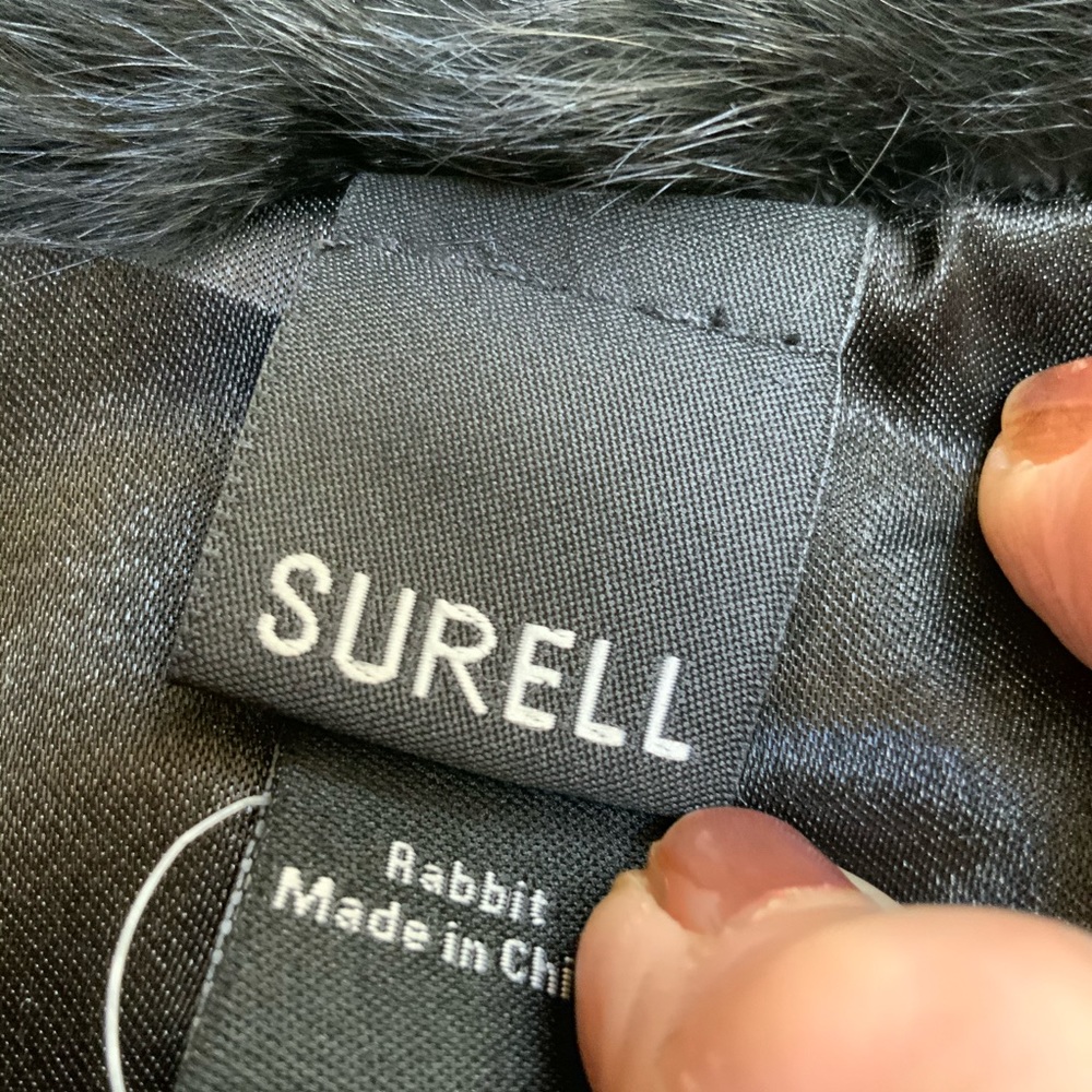 COPY - Surell Rabbit fur vest - Picture 6 of 6